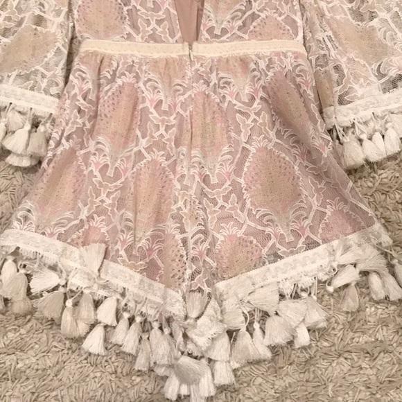 Lace tassel romper - Picture 5 of 6